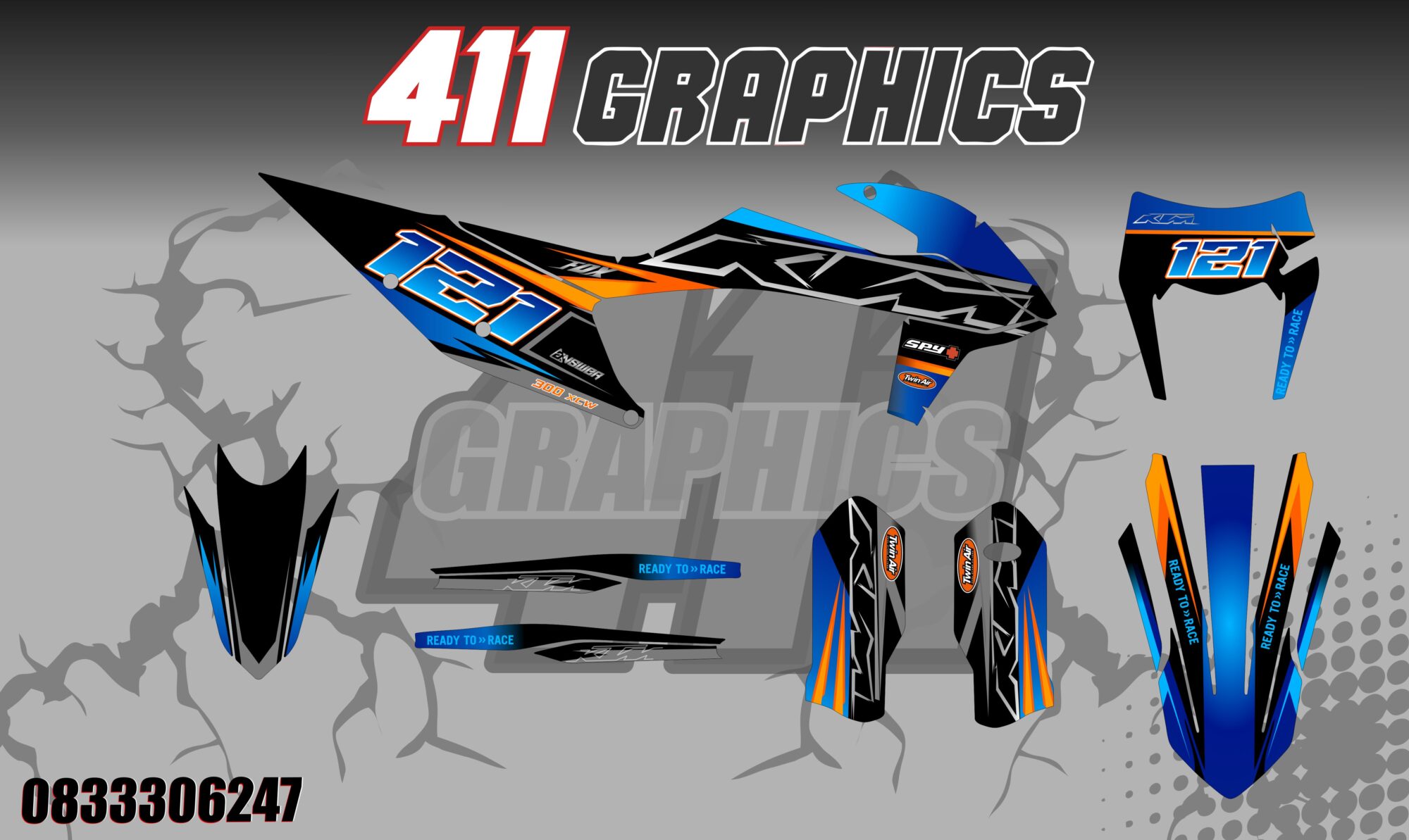 KTM STICKER KIT 78